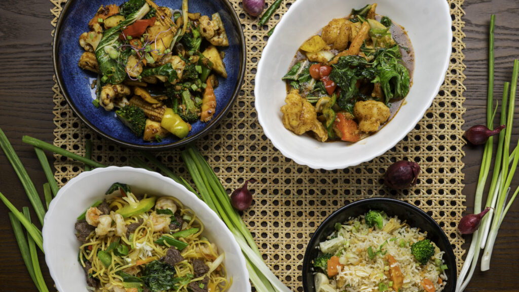 Elegant Thai and Indian dishes served at Mystic Thai Jamaica