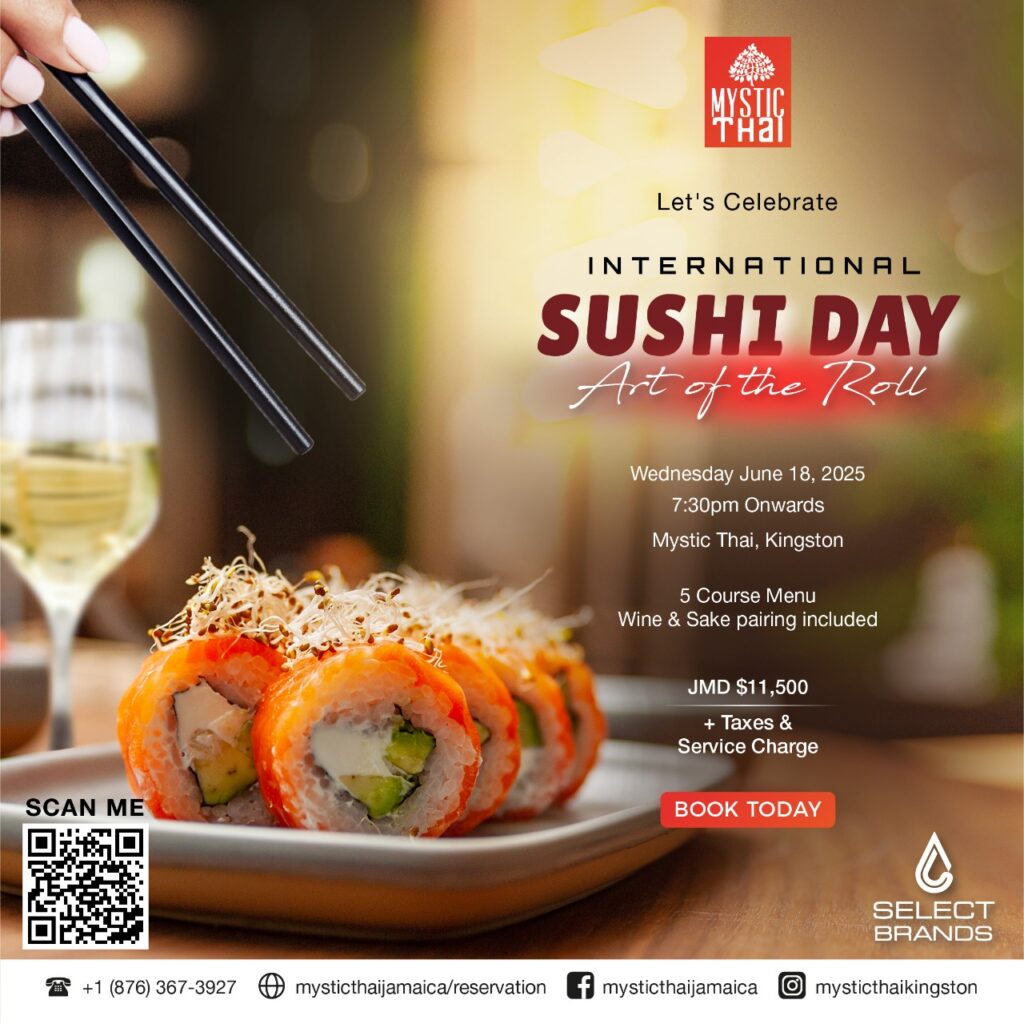 Sushi rolls and sake pairing at Mystic Thai Kingston for International Sushi Day