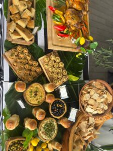 Mediterranean fusion dish at Mezza Luna Kingston